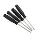 4mm/5mm cross-blade screwdriver, mobile phone computer disassembly, household hardware tools screwdriver, black, random blade, 1 piece