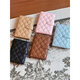 Passport clip protection cover Passport bag Passport storage bag Card bag Document storage bag Passport bag Travel ticket clip Sky blue (small amount of spot) 2XS