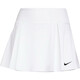 耐克（Nike）半身裙女裙夏季新款运动裙休闲舒适透气网球训练百褶裙子 DX1422-100白色 M