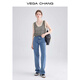 Vega Chang Hosentender Weste für Frauen 2025 Neuer Sommer Casual Striped Hollow Design ärmellose Strickweste Schwarze braune Streifen gleich groß Größe