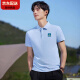 CARLOS KAYLA碧桂园物业工衣 工作服T恤定制logo薄款冰丝企业团体POLO短袖 677 2XL