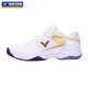 Victor Victor P9200 Series Badminton Chaussures, anti-glissement, résistant à l'usure, sports, respirante, absorbant les chocs P9200TD blanc / violet libre 36
