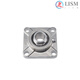 Stainless steel seated bearing 304 material square seat SUCF204 SF205 F206 F207 F208 F209 304 seat + 304 bearing SUCF209 inner diameter 45