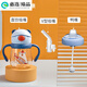Rikang (rikang) a pot of three mouth baby learning cup children's straw cup duckbill cup baby drinking water cup straight cup 24/ B1049 B1049 Blue pot two suction heads ///
