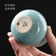 Miao Lian Tian Xiang Master Lin Xinru Ru Kiln Gourd Tea Pet Ornament Opening Piece Can Raise High-end Tea Play Tea Table Tea Ceremony Accessories Gift S43-031C Ru Jade Ice Crystal-Gourd Ornament Gift Box. Certificate Included