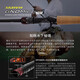 Dopplua Rod Inspiration/Qinghong/Zhijing hohe Empfindlichkeit Ultraschnelle Einstellung schwarzer Boxenbass-Mandarin Fisch Spezialinsektenstange 671m Qinghong CH Grace Griff Einzelabschnitt 2.01m