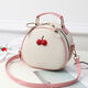 Bolso pequeño de un solo hombro de un solo hombro bolso pequeño para mujeres insentudas en Internet Estudiantes femeninas versátiles y de moda sn3895sn8 beige blanco y rojo // excelente 18*9*19