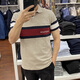 Tommy Hilfiger (Tommy Hilfiger) Sommer Herren hübscher lässiger Patchwork besticktes Perlengnade kurzärärmig Polo Offizielle authentische 1# Navy Blue Color Combination Version 9767 410 Regular S