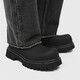 Lugeli Derby Shoes Men Black Martin Boots Высококачественный британский стиль.