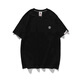 Aape kurzärmelige Sommermänner und Frauen gleiche vielseitige Paar halbärmelige Hemd-Tarn-Affen-Kopf-Trend Black 691 Pure Cotton High-Qualität M 90-110Jin [Jin entspricht 0,5 kg]