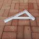 Suitable for air-conditioning outdoor unit bracket angle iron spray-painted rack outdoor unit galvanized iron bracket storage rack hanger triangle 1.5p3 L30 standard 50*25 long hole angle iron