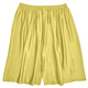 Pores Northon Silk Pantalon de pyjama en soie épais pour femmes Small Size Shorts de maison d'été confortables et respirants pour hommes Universal Five-Five Beach Yellow 14666 Double Crepe Jacquard 100-135 Jin [Jin est égal à 0,5 kg]