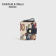 Charlie / Kelli Site Web officiel CK Brand Luxury Femme's Bag Wallet Cartoon Storage Key Sac 2025 NOUVEAU COIN WATLET CART SAG BLUE