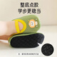 Calcetines de piso de bebé aibaoshi calcetines para bebés primavera y verano zapatos para niños pequeños suaves dispensadores y zapatos de enfriamiento 2 pares s tamaño b2220
