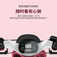 AIMA electric tricycle, household small electric car, elderly walking, parent-child small tricycle, picking up and dropping off children, electric tricycle, Kaixin Q70+ only this green + 60V20AH lead-acid