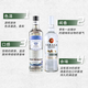 FAST.KING洋酒伏特加生命之水调酒基酒40度伏特加烈酒套装组合700ml 【伏特加+白朗姆700ML】