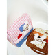 Tagi.<Haha> Puppy Warm and Cute Storage Bag Cosmetic Bag Portable Storage Bag-Citrus Chocolate