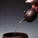 Fat Donglai quality purple sand tea set complete set Yixing raw mineral teapot kung fu accessories household tea tray tea cup lid bowl pottery black purple sand one pot two cups - event price