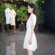 Vestido de gloria hada blanca luna luna nueva producto Tiansi Lotus Leaf Temperament Vacation Fit 1e5R4K830 07W Beige XL