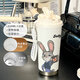 Aoyan Lai Judynik Coffee Cup Caza portátil Portable Copa de altura Termal Termal Capacidad Gran capacidad Paja BXAB6629 JUDY SCEOL LINER-ACERO-520ML CON LANYARD