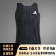 阿迪达斯 （adidas）男子跑步运动修身背心JN0298 图色 均码 s
