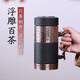 Tanxuange Purple Clay Inner Liner Tea Cup Teamos Cup Cup большой емкость мужской высококачественные подарки для отца и учителя Water Cup Custom ряд