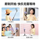 Casollen Deutschland AR Intelligent Anti-Shake 2025 Mobiltelefon Gimbal Stabilisator Selfie Stick Tripod Handheld Shake 360 ​​Grad Automatische Rotation Reise tragbarer Video-Vlog-Aufnahmestand Schwarz [Standardmodell] AR Intelligent Shake One-Click Horizontal und vertikaler Bildschirm