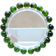 YouShu Neues natürliches grünes Turmalinarmband Old Minmaline Emerald Männer und Frauen Single -Loop -Armband Schmuck ein Bild Q9923