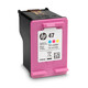 
HP (HP) 47 ink cartridge original color *2 pieces suitable for hp4825 4826 4828 4829 4877 4925 4926 4928 4929 4977 4978 printer ink cartridge approximately 700 pages *2