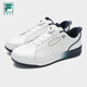 FILA Xu Long's 1911 soft spike golf shoes men's shoes BOA sports shoes comprehensive training shoes golf bright white-BW 40