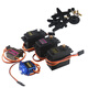 
sg90/5010 mg90s mg995/996R servo helicopter 9g remote control aircraft motor fixed wing aircraft model sg92r SG90+ ultrasonic+panel bracket full set