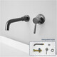 Kohlers neues Home Retro Wall-Wasserhahn versteckt in bedeckte heiße und kalte Kupfer Badezimmer Waschbecken Waschland SH-713F Antique-Bras-Gelenk