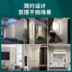 Huilide Mur extérieur lumière minimaliste Strip extérieur Light Villa Mur mural Light Courtard Colonne Mur extérieur Mur Mur