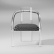 Zailu Internet celebrity dining chair makeup chair transparent acrylic chair casual dressing table stool simple modern chair single product chair single product