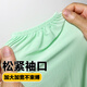 Changyin Men's Ice Silk Extended Widthed Ice Sleeve Summer Large Size Loose Sunscreen Sleeve Large Straight Sleeve Arm Sleeve Dark Gray
