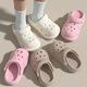 Chaussures de trous pour garçons et filles en été nouveau style pour les glissades de slippers à semelles épaisses et légères de style parent de style parent