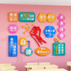 Chengliu high school class layout artifact classroom decoration junior high school entrance examination inspirational slogan study room cultural wall stickers 3895 big