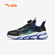
Anta children's running shoes for boys and girls 2025 autumn fine mesh red flame sports button breathable running shoes A12435523J