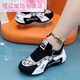 Sr.De Shijiazhuang Meizu Net soltera Pippen Dad Zapatos Sports Sports Shoes para zapatos para bailar 9928 Zapatos de mujer Gray 38 [Tamaño de la mujer]