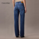 Calvin KleinJeans【凉感】25春夏新款女士美式复古ck宽松微喇牛仔裤47AB724
