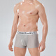 冰丝【Calvin Klein 平替】平角透气内裤男士网孔四角短裤头 Y688CK 黑色+深蓝+深灰+浅灰 3XL 推荐170-200斤