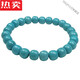 SNQP Hong Kong y Macau Light Luxury Calidad de alta calidad Raw Turquoise Pulsera redonda de cortes rectos Corte recto High Porcelana High Blue Blueped Porcelanina Glaza Glace Cut Relection Usporta 9272