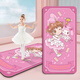 Princess Dance Carpet Yoga Mat Children's Home Dance Carpet Indoor Exercise Special Mat for Men and Girls R1429D-Pink Castle Long D 80cm*185cm 7mm