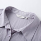Show de fibra [Nubes de guarnición de luz] Camisa de solapa de diseño plisado de estilo Ouruo con grasa de gran tamaño Fat MM Summer Nuevo estilo 1289 Negro 5xl