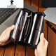 
PLOVER top layer cowhide three-dimensional large dragon pattern long wallet zipper clutch genuine leather retro style wallet men's wallet 2081 Crazy Horse leather brown