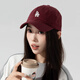 American Professional Baseball (MLB) flagship official website men's and women's hats spring and summer soft top sports baseball hat casual sun hat baseball cap birthday gift Los Angeles Dodgers/burgundy/77 One size F