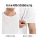 K-Boxing K-Boxing Men's 25 Spring and Summer New Fashion Casual Round Neck Short-Sleeved T-Shirt VTTN1365 White M