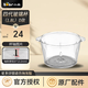 Bear chopper accessories meat grinder food supplement sauce 2L glass cup stainless steel chopper suitable for fourth generation glass cup (1.8L) D type