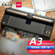 Deli A4/A3 Kunststoffversiegelungsmaschine Foto Plastikmaschinenfotofilm Film Beschichtungsmaschine Home Office Film Press Deli 3895/A3