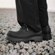 Lugeli Derby Shoes Men Black Martin Boots Высококачественный британский стиль.